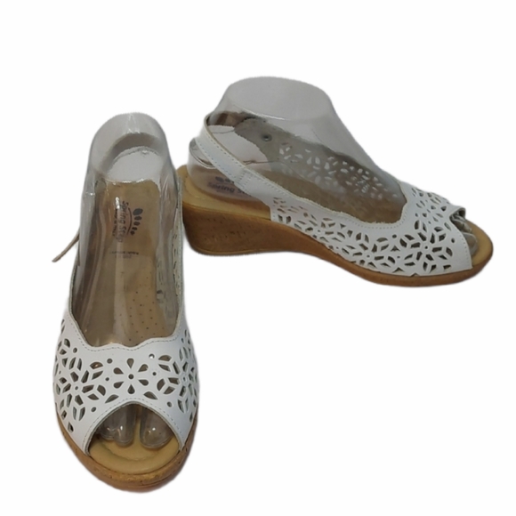 Spring Step Shoes - Spring Step Espadrille Wedge Shoes